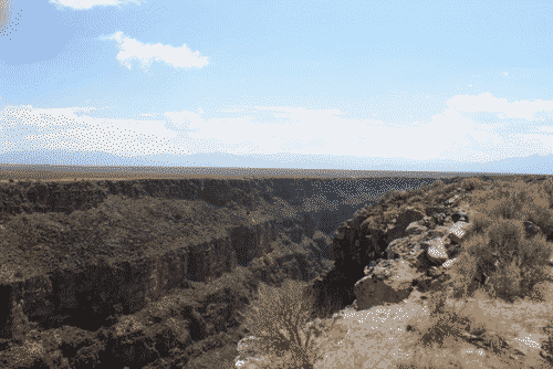 Wonderful view of the Rio Grande del Norte Gorge