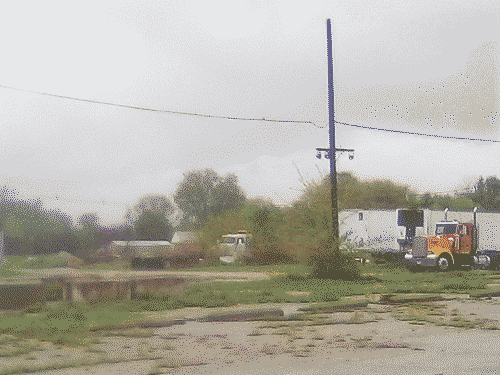 Derelict trucks and trailers in Indiana